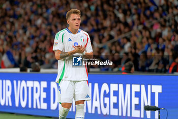 2024-09-06 - Mateo Retegui of Italy - FRANCE VS ITALY - UEFA NATIONS LEAGUE - SOCCER