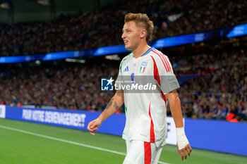 2024-09-06 - Mateo Retegui of Italy - FRANCE VS ITALY - UEFA NATIONS LEAGUE - SOCCER