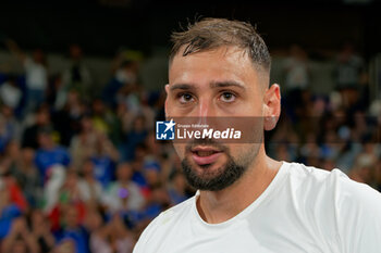 2024-09-06 - Gianluigi Donnarumma of Italy - FRANCE VS ITALY - UEFA NATIONS LEAGUE - SOCCER