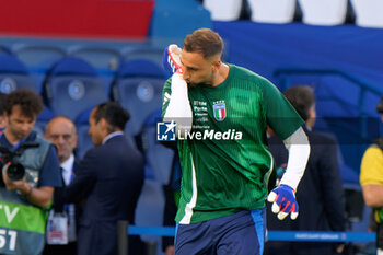 2024-09-06 - Gianluigi Donnarumma of Italy - FRANCE VS ITALY - UEFA NATIONS LEAGUE - SOCCER