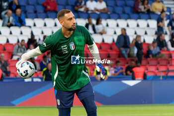 2024-09-06 - Gianluigi Donnarumma of Italy - FRANCE VS ITALY - UEFA NATIONS LEAGUE - SOCCER