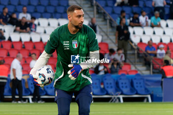 2024-09-06 - Gianluigi Donnarumma of Italy - FRANCE VS ITALY - UEFA NATIONS LEAGUE - SOCCER