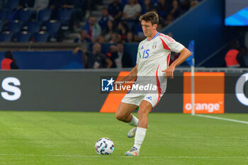 2024-09-06 - Andrea Cambiaso of Italy - FRANCE VS ITALY - UEFA NATIONS LEAGUE - SOCCER