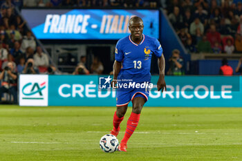 2024-09-06 - N'Golo Kante of France - FRANCE VS ITALY - UEFA NATIONS LEAGUE - SOCCER