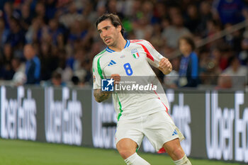 2024-09-06 - Sandro Tonali of Italy - FRANCE VS ITALY - UEFA NATIONS LEAGUE - SOCCER