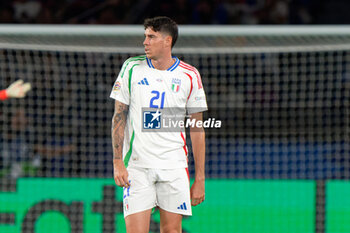 2024-09-06 - Alessandro Bastoni of Italy - FRANCE VS ITALY - UEFA NATIONS LEAGUE - SOCCER