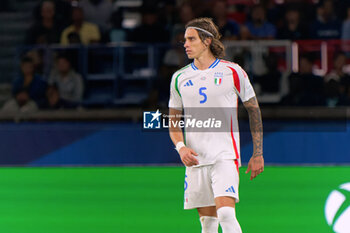 2024-09-06 - Riccardo Calafiori of Italy - FRANCE VS ITALY - UEFA NATIONS LEAGUE - SOCCER