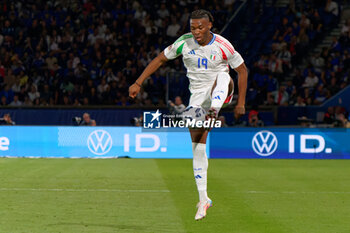 2024-09-06 - Destiny Udogie of Italy - FRANCE VS ITALY - UEFA NATIONS LEAGUE - SOCCER