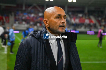 2024-09-09 - Head coach Luciano Spalletti (Italy) during the UEFA Nations League match between Italy vs. Israele on 9th September 2024 at the Bozsik Arena stadium in Budapest, Hungary - ISRAEL VS ITALY - UEFA NATIONS LEAGUE - SOCCER