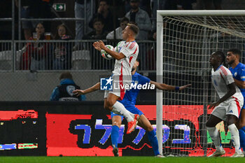 2024-09-09 - Moise Kean (Italy) during the UEFA Nations League match between Italy vs. Israele on 9th September 2024 at the Bozsik Arena stadium in Budapest, Hungary - ISRAEL VS ITALY - UEFA NATIONS LEAGUE - SOCCER