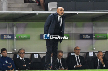 2024-09-09 - Head coach Luciano Spalletti (Italy)during the UEFA Nations League match between Italy vs. Israele on 9th September 2024 at the Bozsik Arena stadium in Budapest, Hungary - ISRAEL VS ITALY - UEFA NATIONS LEAGUE - SOCCER