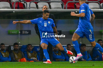 2024-09-09 - Anan Khalaili (Israel) during the UEFA Nations League match between Italy vs. Israele on 9th September 2024 at the Bozsik Arena stadium in Budapest, Hungary - ISRAEL VS ITALY - UEFA NATIONS LEAGUE - SOCCER