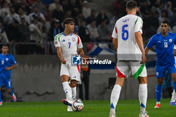 2024-09-09 - Samuele Ricci (Italy) during the UEFA Nations League match between Italy vs. Israele on 9th September 2024 at the Bozsik Arena stadium in Budapest, Hungary - ISRAEL VS ITALY - UEFA NATIONS LEAGUE - SOCCER