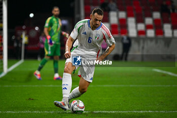 2024-09-09 - Federico Gatti (Italy) during the UEFA Nations League match between Italy vs. Israele on 9th September 2024 at the Bozsik Arena stadium in Budapest, Hungary - ISRAEL VS ITALY - UEFA NATIONS LEAGUE - SOCCER