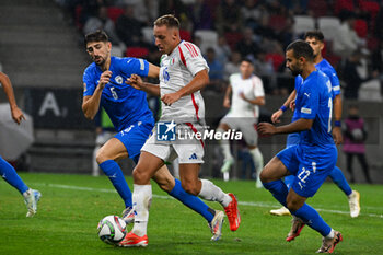 2024-09-09 - Davide Frattesi (Italy) during the UEFA Nations League match between Italy vs. Israele on 9th September 2024 at the Bozsik Arena stadium in Budapest, Hungary - ISRAEL VS ITALY - UEFA NATIONS LEAGUE - SOCCER