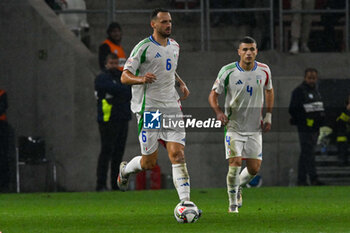 2024-09-09 - Federico Gatti (Italy) during the UEFA Nations League match between Italy vs. Israele on 9th September 2024 at the Bozsik Arena stadium in Budapest, Hungary - ISRAEL VS ITALY - UEFA NATIONS LEAGUE - SOCCER