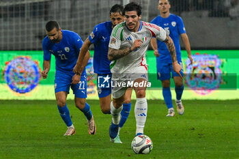 2024-09-09 - Sandro Tonali (Italy) during the UEFA Nations League match between Italy vs. Israele on 9th September 2024 at the Bozsik Arena stadium in Budapest, Hungary - ISRAEL VS ITALY - UEFA NATIONS LEAGUE - SOCCER