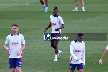 2024-09-04 - Nico Williams during the training session of Spain Team ahead the UEFA Nations League matches against Serbia and Switzerland at Ciudad del Futbol on September 04, 2024, in Las Rozas, Madrid, Spain. Photo Dennis Agyeman / SpainDPPI / DPPI - FOOTBALL - SPAIN TRAINING SESSION - UEFA NATIONS LEAGUE - SOCCER