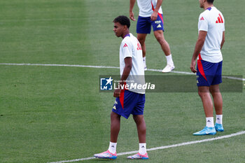 2024-09-04 - Lamine Yamal during the training session of Spain Team ahead the UEFA Nations League matches against Serbia and Switzerland at Ciudad del Futbol on September 04, 2024, in Las Rozas, Madrid, Spain. Photo Dennis Agyeman / SpainDPPI / DPPI - FOOTBALL - SPAIN TRAINING SESSION - UEFA NATIONS LEAGUE - SOCCER