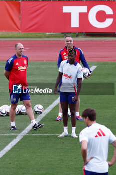 2024-09-04 - Nico Williams during the training session of Spain Team ahead the UEFA Nations League matches against Serbia and Switzerland at Ciudad del Futbol on September 04, 2024, in Las Rozas, Madrid, Spain. Photo Dennis Agyeman / SpainDPPI / DPPI - FOOTBALL - SPAIN TRAINING SESSION - UEFA NATIONS LEAGUE - SOCCER