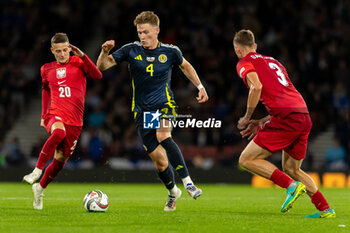 2024-09-05 - Scott McTominay of Scotland during the UEFA Nations League match between Scotland and Poland. The National Stadium, Hampden Park, Glasgow, Scotland. 05/09/2024. Photo Colin Poultney /ProSportsImages / DPPI - FOOTBALL - UEFA NATIONS LEAGUE - SCOTLAND V POLAND - UEFA NATIONS LEAGUE - SOCCER