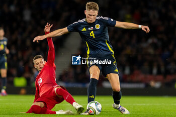 2024-09-05 - Scott McTominay of Scotlandduring the UEFA Nations League match between Scotland and Poland. The National Stadium, Hampden Park, Glasgow, Scotland. 05/09/2024. Photo Colin Poultney /ProSportsImages / DPPI - FOOTBALL - UEFA NATIONS LEAGUE - SCOTLAND V POLAND - UEFA NATIONS LEAGUE - SOCCER