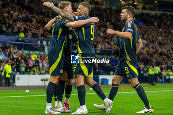 2024-09-05 - GOAL! 1-1 Scott McTominay of Scotland during the UEFA Nations League match between Scotland and Poland. The National Stadium, Hampden Park, Glasgow, Scotland. 05/09/2024. Photo Colin Poultney /ProSportsImages / DPPI - FOOTBALL - UEFA NATIONS LEAGUE - SCOTLAND V POLAND - UEFA NATIONS LEAGUE - SOCCER