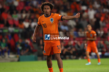 2024-09-07 - Joshua Zirkzee of Netherlands during the UEFA Nations League match between Netherlands and Bosnia & Herzegovina at Philips Stadion on September 7, 2024 in Eindhoven, Netherlands - FOOTBALL - NATIONS LEAGUE - NETHERLANDS V BOSNIA - UEFA NATIONS LEAGUE - SOCCER