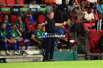 2024-09-07 - Ronald Koeman head coach of Netherlands during the UEFA Nations League match between Netherlands and Bosnia & Herzegovina at Philips Stadion on September 7, 2024 in Eindhoven, Netherlands - FOOTBALL - NATIONS LEAGUE - NETHERLANDS V BOSNIA - UEFA NATIONS LEAGUE - SOCCER