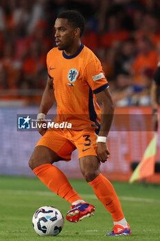 2024-09-07 - Jurriën Timber of Netherlands during the UEFA Nations League match between Netherlands and Bosnia & Herzegovina at Philips Stadion on September 7, 2024 in Eindhoven, Netherlands - FOOTBALL - NATIONS LEAGUE - NETHERLANDS V BOSNIA - UEFA NATIONS LEAGUE - SOCCER