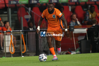 2024-09-07 - Lutsharel Geertruida of Netherlands during the UEFA Nations League match between Netherlands and Bosnia & Herzegovina at Philips Stadion on September 7, 2024 in Eindhoven, Netherlands - FOOTBALL - NATIONS LEAGUE - NETHERLANDS V BOSNIA - UEFA NATIONS LEAGUE - SOCCER