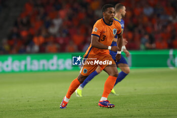 2024-09-07 - Jurriën Timber of Netherlands during the UEFA Nations League match between Netherlands and Bosnia & Herzegovina at Philips Stadion on September 7, 2024 in Eindhoven, Netherlands - FOOTBALL - NATIONS LEAGUE - NETHERLANDS V BOSNIA - UEFA NATIONS LEAGUE - SOCCER