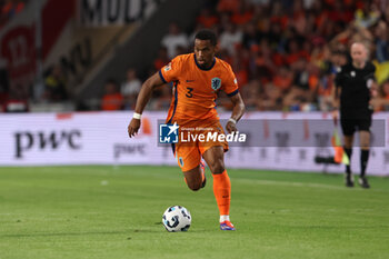 2024-09-07 - Jurriën Timber of Netherlands during the UEFA Nations League match between Netherlands and Bosnia & Herzegovina at Philips Stadion on September 7, 2024 in Eindhoven, Netherlands - FOOTBALL - NATIONS LEAGUE - NETHERLANDS V BOSNIA - UEFA NATIONS LEAGUE - SOCCER