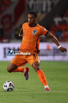 2024-09-07 - Jurriën Timber of Netherlands during the UEFA Nations League match between Netherlands and Bosnia & Herzegovina at Philips Stadion on September 7, 2024 in Eindhoven, Netherlands - FOOTBALL - NATIONS LEAGUE - NETHERLANDS V BOSNIA - UEFA NATIONS LEAGUE - SOCCER