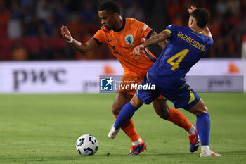 2024-09-07 - Jurriën Timber of Netherlands during the UEFA Nations League match between Netherlands and Bosnia & Herzegovina at Philips Stadion on September 7, 2024 in Eindhoven, Netherlands - FOOTBALL - NATIONS LEAGUE - NETHERLANDS V BOSNIA - UEFA NATIONS LEAGUE - SOCCER