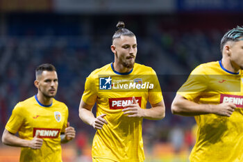 2024-09-09 - Radu Dragusin of Romania during the UEFA Nations League, Group stage, League C, Group C2, football match between Romania and Lithuania on 9 September 2024 at Stadionul Steaua in Bucharest, Romania - FOOTBALL - UEFA NATIONS LEAGUE - ROMANIA V LITHUANIA - UEFA NATIONS LEAGUE - SOCCER