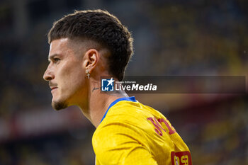 2024-09-09 - Dennis Man of Romania during the UEFA Nations League, Group stage, League C, Group C2, football match between Romania and Lithuania on 9 September 2024 at Stadionul Steaua in Bucharest, Romania - FOOTBALL - UEFA NATIONS LEAGUE - ROMANIA V LITHUANIA - UEFA NATIONS LEAGUE - SOCCER