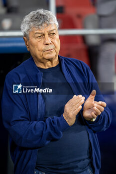 2024-09-09 - Romania Manager, Mircea Lucescu, during the UEFA Nations League, Group stage, League C, Group C2, football match between Romania and Lithuania on 9 September 2024 at Stadionul Steaua in Bucharest, Romania - FOOTBALL - UEFA NATIONS LEAGUE - ROMANIA V LITHUANIA - UEFA NATIONS LEAGUE - SOCCER