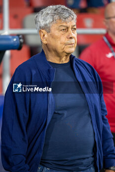 2024-09-09 - Romania Manager, Mircea Lucescu, during the UEFA Nations League, Group stage, League C, Group C2, football match between Romania and Lithuania on 9 September 2024 at Stadionul Steaua in Bucharest, Romania - FOOTBALL - UEFA NATIONS LEAGUE - ROMANIA V LITHUANIA - UEFA NATIONS LEAGUE - SOCCER