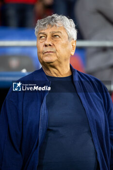 2024-09-09 - Romania Manager, Mircea Lucescu, during the UEFA Nations League, Group stage, League C, Group C2, football match between Romania and Lithuania on 9 September 2024 at Stadionul Steaua in Bucharest, Romania - FOOTBALL - UEFA NATIONS LEAGUE - ROMANIA V LITHUANIA - UEFA NATIONS LEAGUE - SOCCER