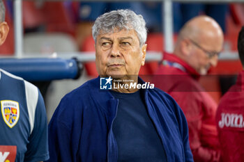 2024-09-09 - Romania Manager, Mircea Lucescu, during the UEFA Nations League, Group stage, League C, Group C2, football match between Romania and Lithuania on 9 September 2024 at Stadionul Steaua in Bucharest, Romania - FOOTBALL - UEFA NATIONS LEAGUE - ROMANIA V LITHUANIA - UEFA NATIONS LEAGUE - SOCCER