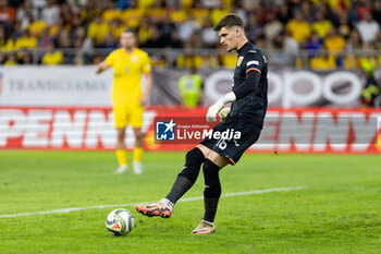 2024-09-09 - Stefan Tarnovanu of Romania during the UEFA Nations League, Group stage, League C, Group C2, football match between Romania and Lithuania on 9 September 2024 at Stadionul Steaua in Bucharest, Romania - FOOTBALL - UEFA NATIONS LEAGUE - ROMANIA V LITHUANIA - UEFA NATIONS LEAGUE - SOCCER