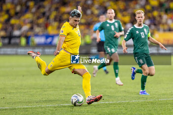 2024-09-09 - Andrei Ratiu of Romania during the UEFA Nations League, Group stage, League C, Group C2, football match between Romania and Lithuania on 9 September 2024 at Stadionul Steaua in Bucharest, Romania - FOOTBALL - UEFA NATIONS LEAGUE - ROMANIA V LITHUANIA - UEFA NATIONS LEAGUE - SOCCER