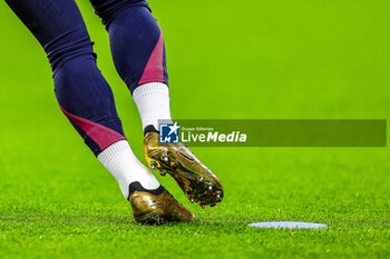 2024-09-10 - Harry Kane (9) of England wears his golden boots during the UEFA Nations League match between England and Finland at Wembley Stadium, London, England on 10 September 2024. Photo Nigel Keene/ProSportsImages / DPPI - FOOTBALL - NATIONS LEAGUE - ENGLAND V FINLAND - UEFA NATIONS LEAGUE - SOCCER