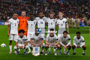 2024-09-10 - England team line up during the UEFA Nations League match between England and Finland at Wembley Stadium, London, England on 10 September 2024. Photo Nigel Keene/ProSportsImages / DPPI - FOOTBALL - NATIONS LEAGUE - ENGLAND V FINLAND - UEFA NATIONS LEAGUE - SOCCER