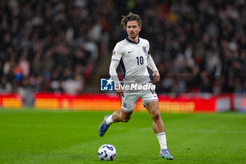 2024-09-10 - Jack Grealish (10) of England during the UEFA Nations League match between England and Finland at Wembley Stadium, London, England on 10 September 2024. Photo Nigel Keene/ProSportsImages / DPPI - FOOTBALL - NATIONS LEAGUE - ENGLAND V FINLAND - UEFA NATIONS LEAGUE - SOCCER