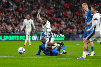 2024-09-10 - Angel Gomes (19) of England during the UEFA Nations League match between England and Finland at Wembley Stadium, London, England on 10 September 2024. Photo Nigel Keene/ProSportsImages / DPPI - FOOTBALL - NATIONS LEAGUE - ENGLAND V FINLAND - UEFA NATIONS LEAGUE - SOCCER