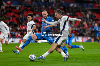 2024-09-10 - Jack Grealish (10) of England during the UEFA Nations League match between England and Finland at Wembley Stadium, London, England on 10 September 2024. Photo Nigel Keene/ProSportsImages / DPPI - FOOTBALL - NATIONS LEAGUE - ENGLAND V FINLAND - UEFA NATIONS LEAGUE - SOCCER