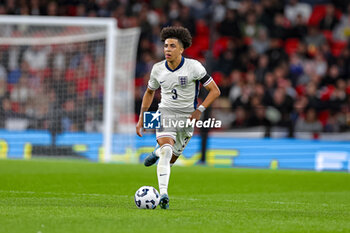 2024-09-10 - Rico Lewis (3) of England during the UEFA Nations League match between England and Finland at Wembley Stadium, London, England on 10 September 2024. Photo Nigel Keene/ProSportsImages / DPPI - FOOTBALL - NATIONS LEAGUE - ENGLAND V FINLAND - UEFA NATIONS LEAGUE - SOCCER