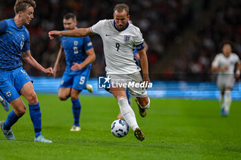 2024-09-10 - Harry Kane (9) of England during the UEFA Nations League match between England and Finland at Wembley Stadium, London, England on 10 September 2024. Photo Nigel Keene/ProSportsImages / DPPI - FOOTBALL - NATIONS LEAGUE - ENGLAND V FINLAND - UEFA NATIONS LEAGUE - SOCCER